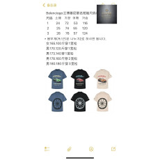 발렌시아가 x 오토모빌리 람보르기니 반팔 티셔츠