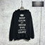 발렌시아가 Keep Calm 오버사이즈 후디