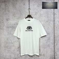 발렌시아가 BB로고 반팔 티셔츠