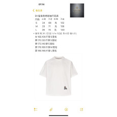 보테가베네타 자수 디테일 코튼 반팔 티셔츠