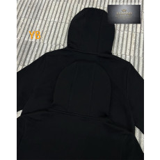 몽클레어 로고 패치 코튼 후디