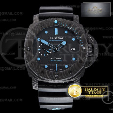 VS공장 파네라이 PAM1616 카보테크 블랙다이얼 러버스트랩 PAM1616 Carbotech Submersible 47mm CB_RU VSF P9000