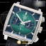 태그호이어 모나코 크로노그래프 그린옴브르다이얼 가죽스트랩 Tag Monaco Chronograph SS_LE Green Jap VK64A