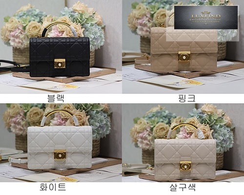디올 앙쥬 미듐 백 매크로까나쥬