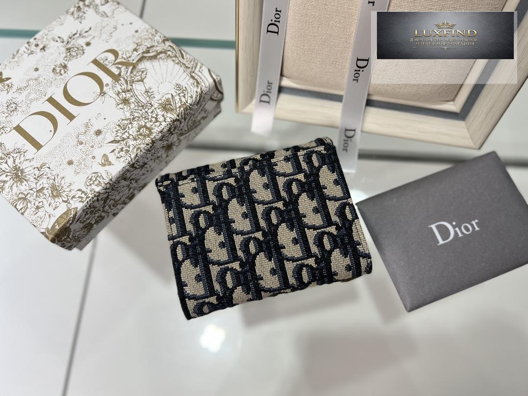 Dior Saddle Lotus Oblique Wallet
