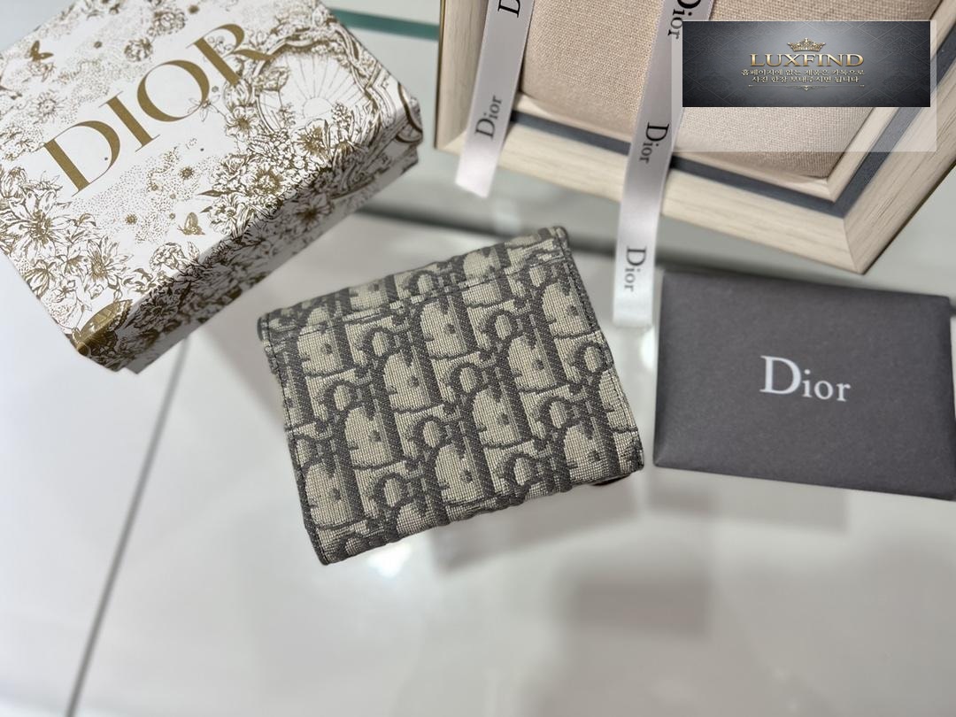 Dior Saddle Lotus Oblique Wallet