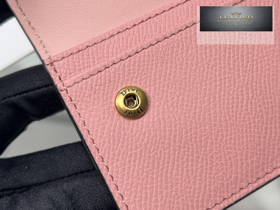 Dior Saddle Flap Card Holder