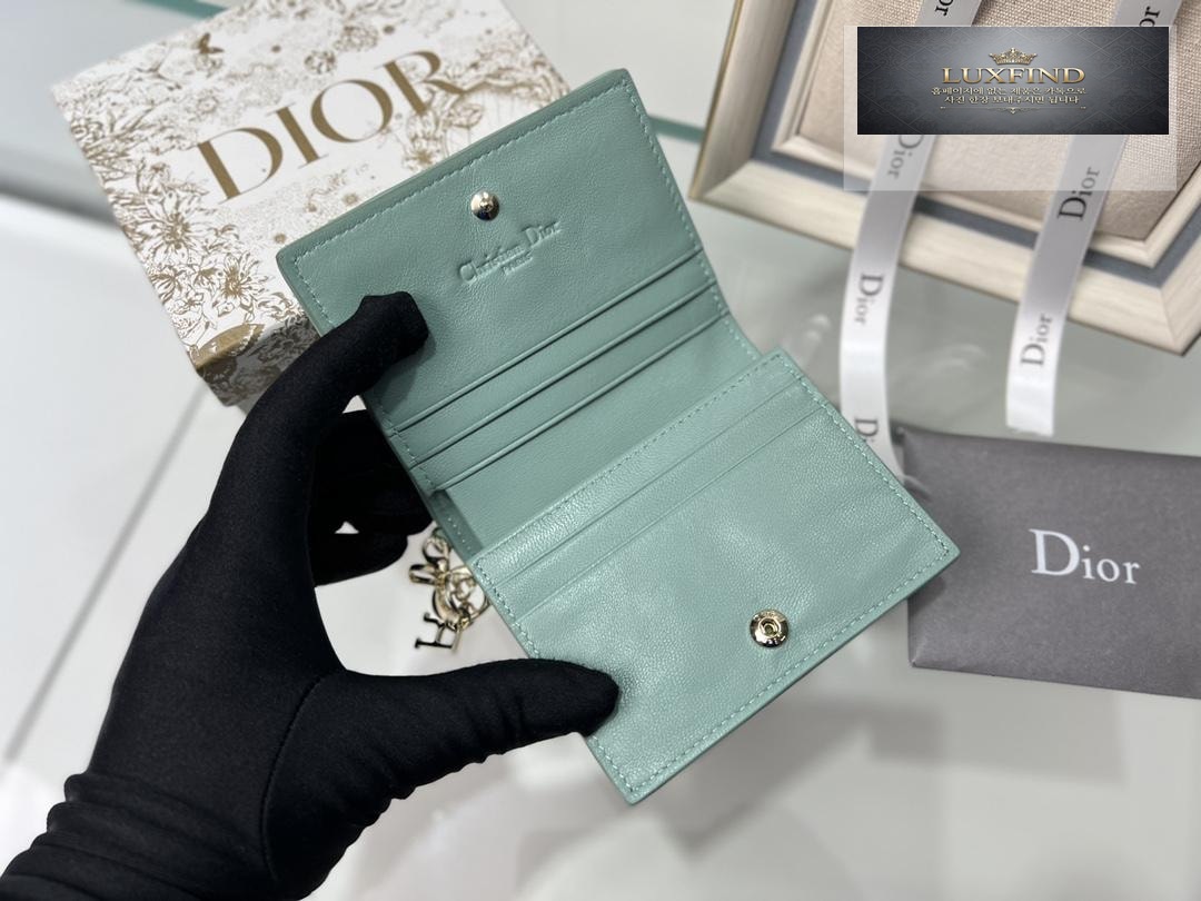 Dior Mini Lady Wallet Cannage