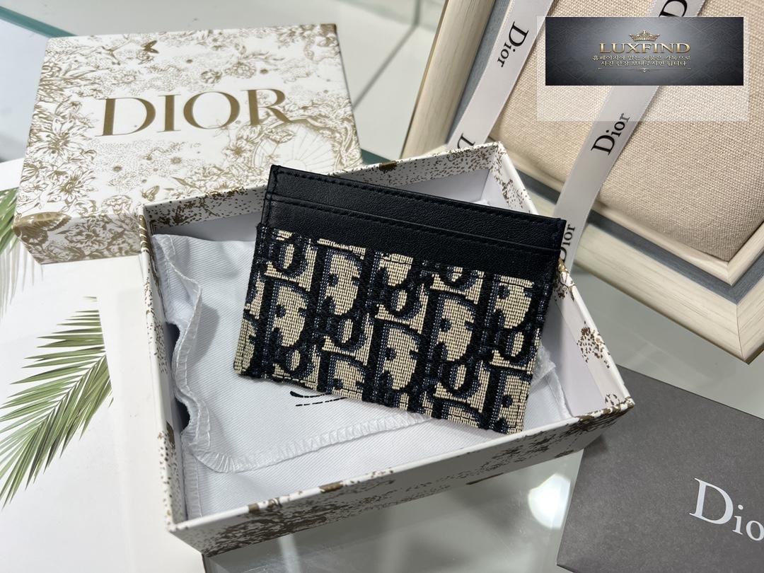 Dior 5 Slot Card Holder