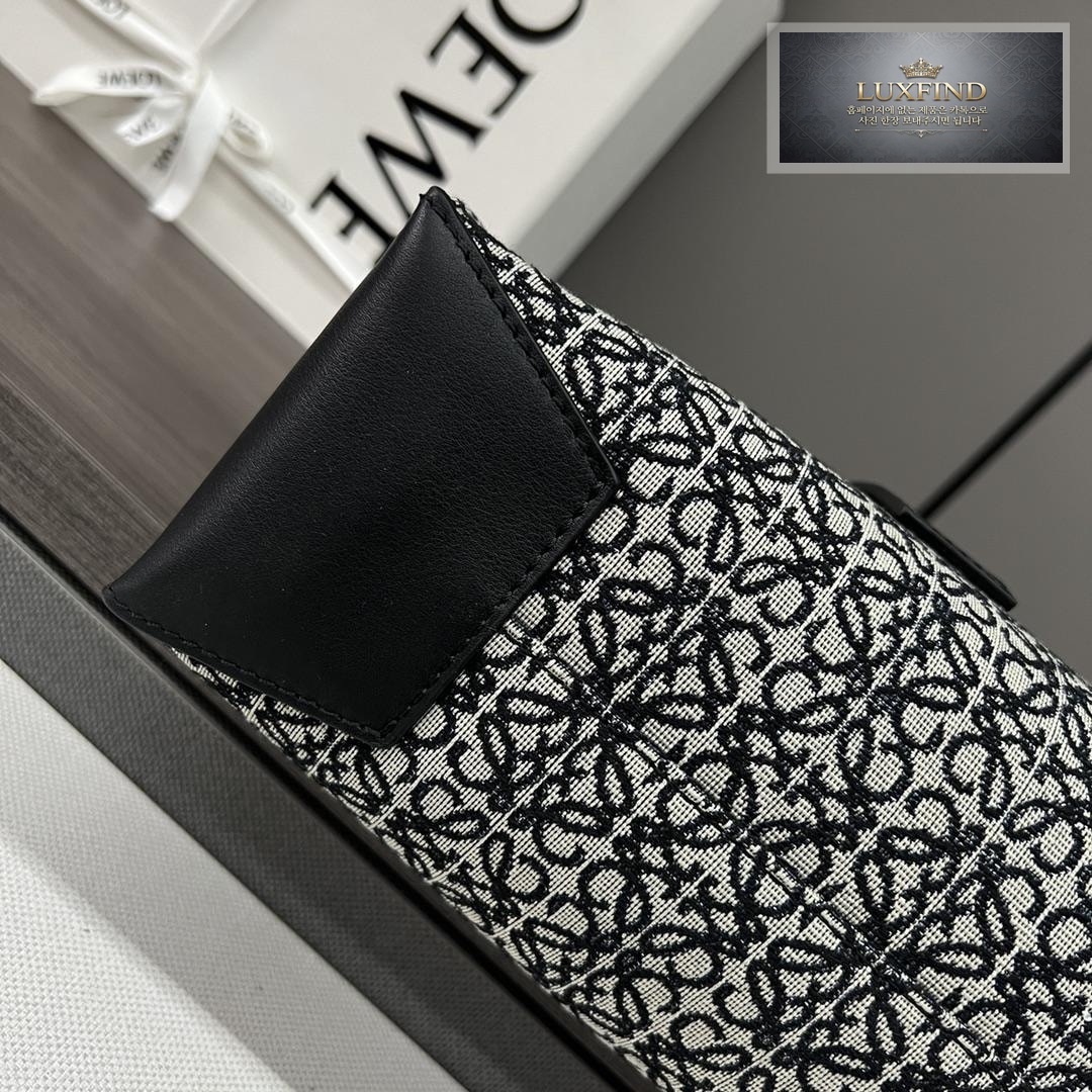 Loewe Anagram Embellished Cotton Blend Tote