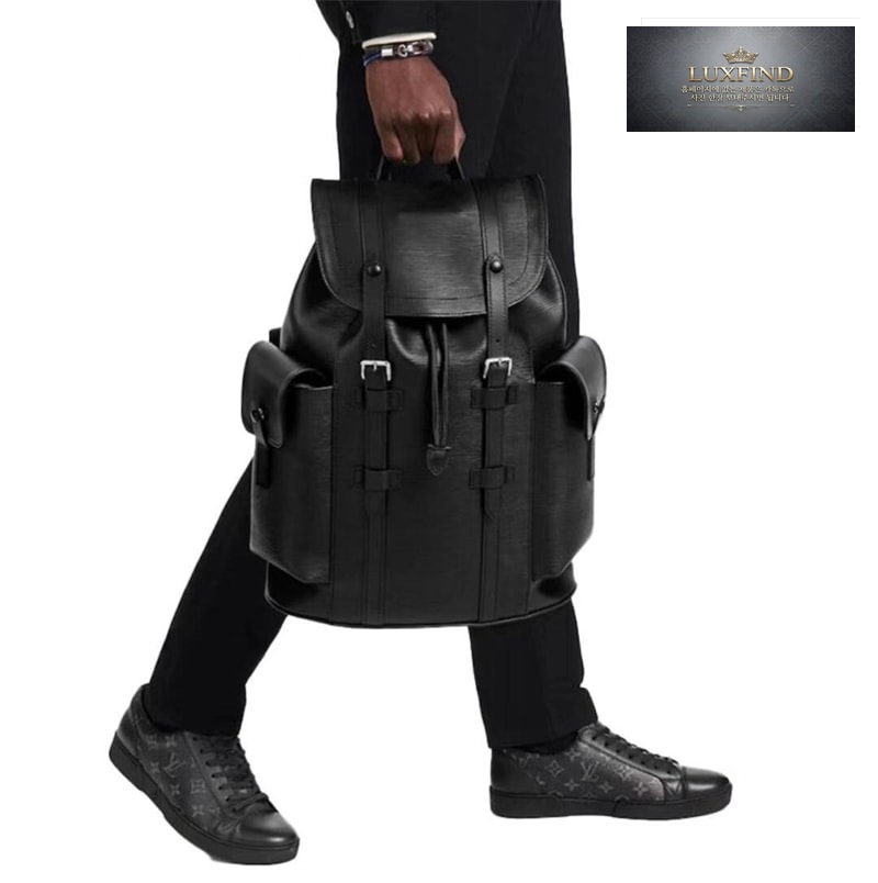 루이비통 크리스토퍼 MM 에피 블랙 M24326