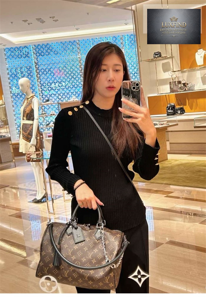 루이비통 스피디 소프트 30 다크 모노그램 M12243
