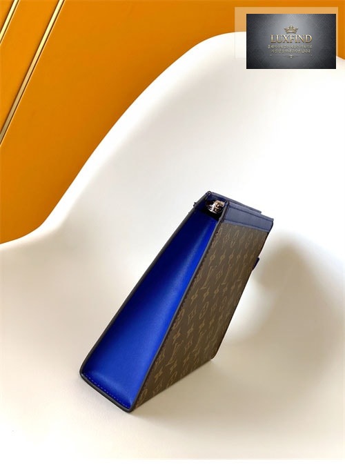 루이비통 모노그램 포쉐트 보야주 MM 블루 M12819