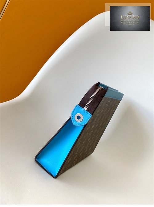 루이비통 모노그램 포쉐트 보야주 MM 가스톤 블루 M12815