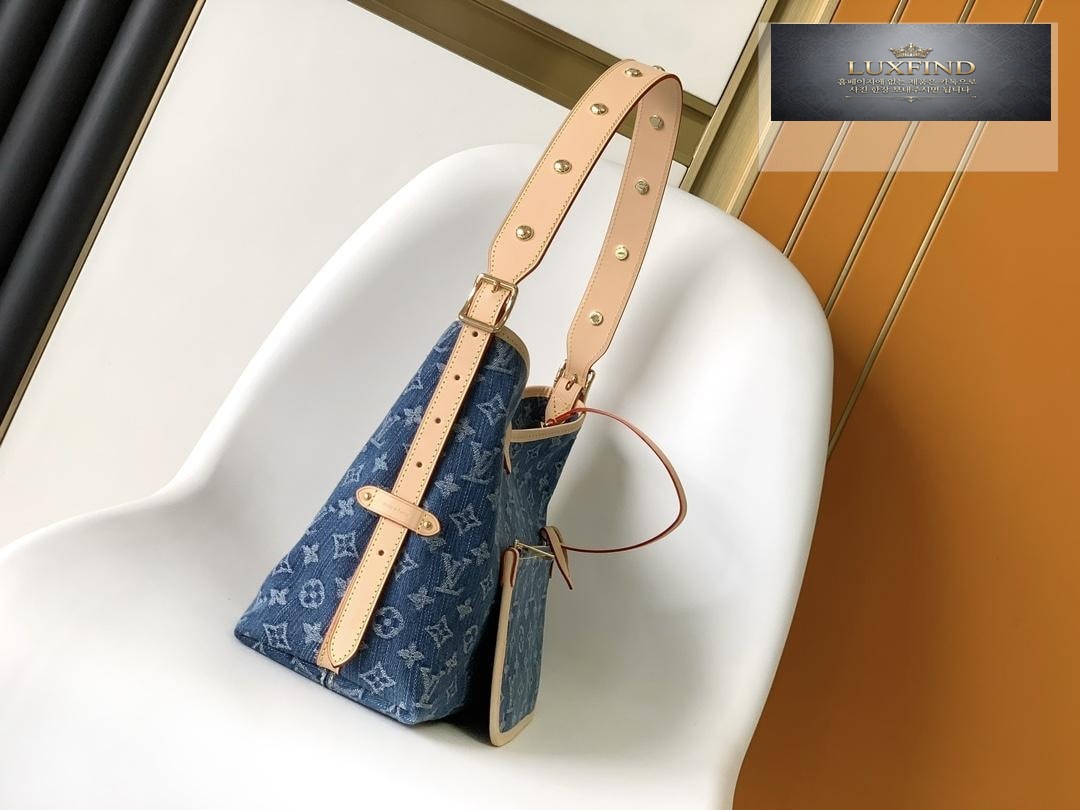 Louis Vuitton Carry All Monogram Denim