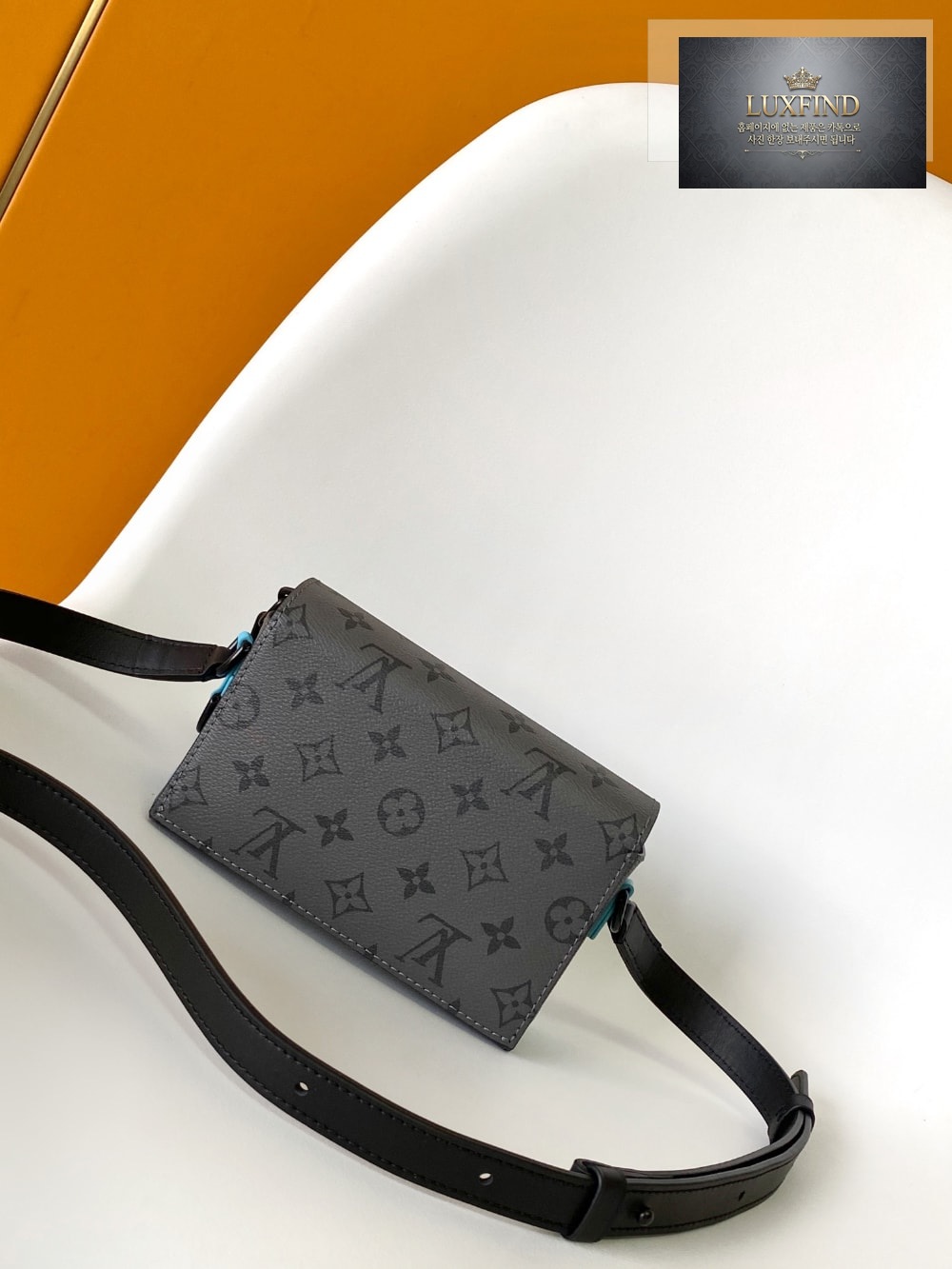 Louis Vuitton Steamer Wearable Wallet Monogram Eclipse Canvas