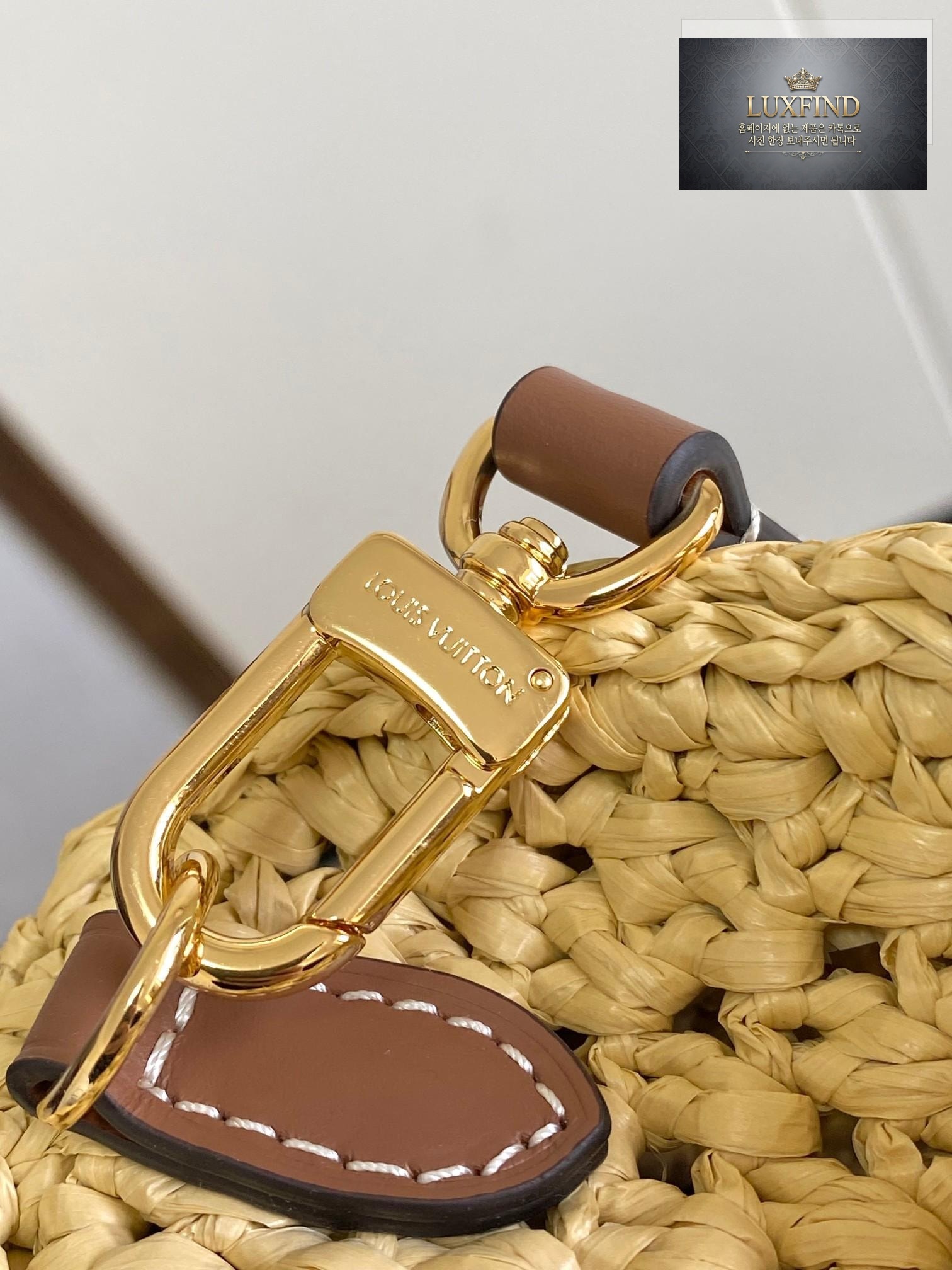 Louis Vuitton Nano Speedy Raffia