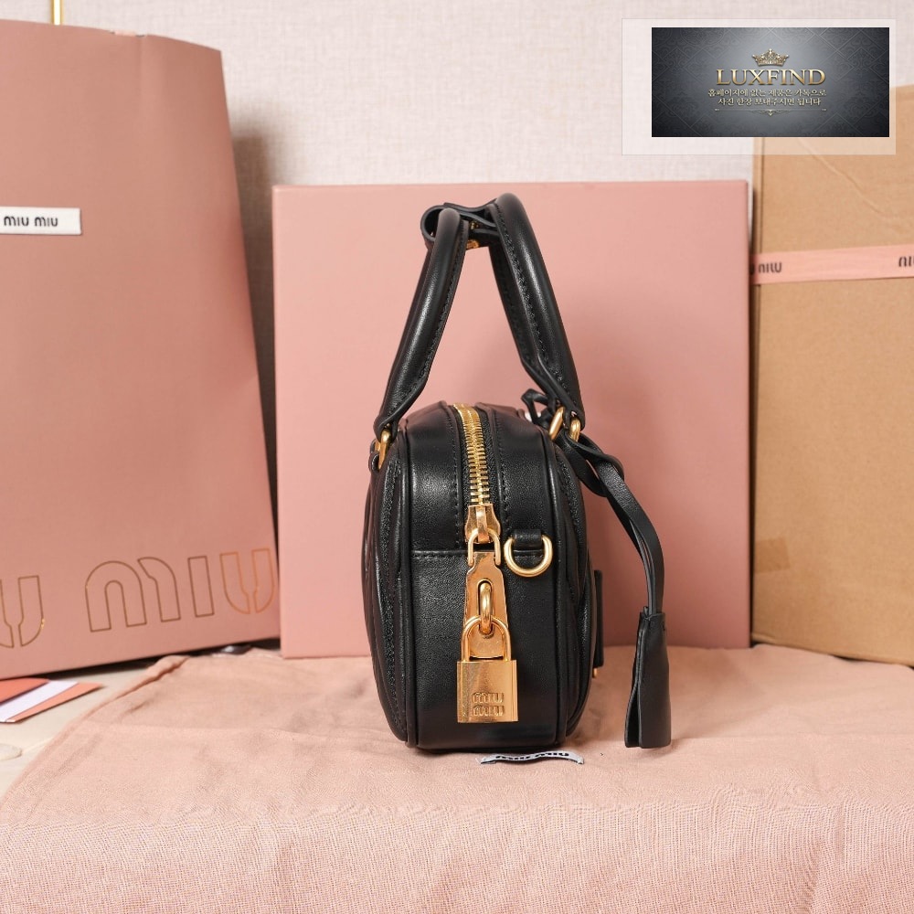 Miu Miu Matelasse Nappa Leather
