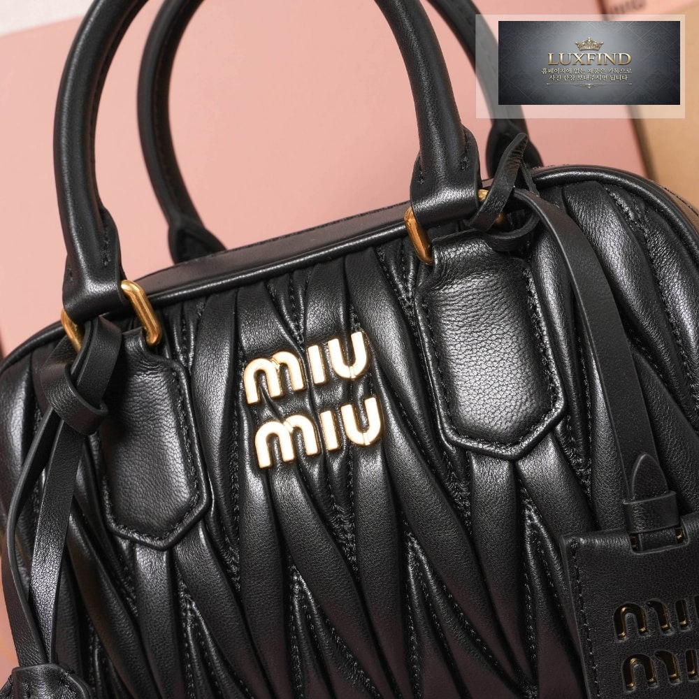 Miu Miu Matelasse Nappa Leather
