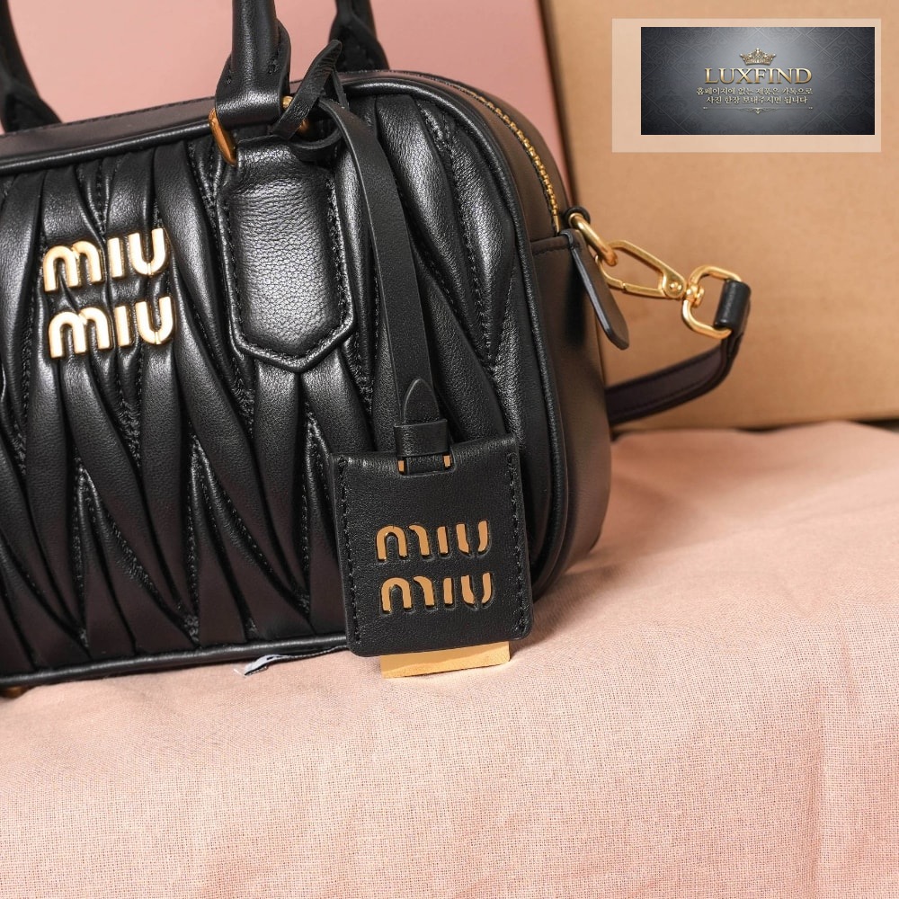 Miu Miu Matelasse Nappa Leather