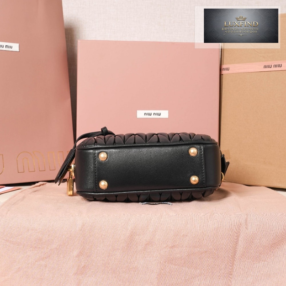 Miu Miu Matelasse Nappa Leather