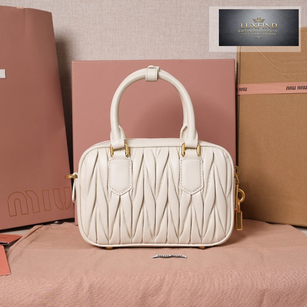 Miu Miu Matelasse Nappa Leather