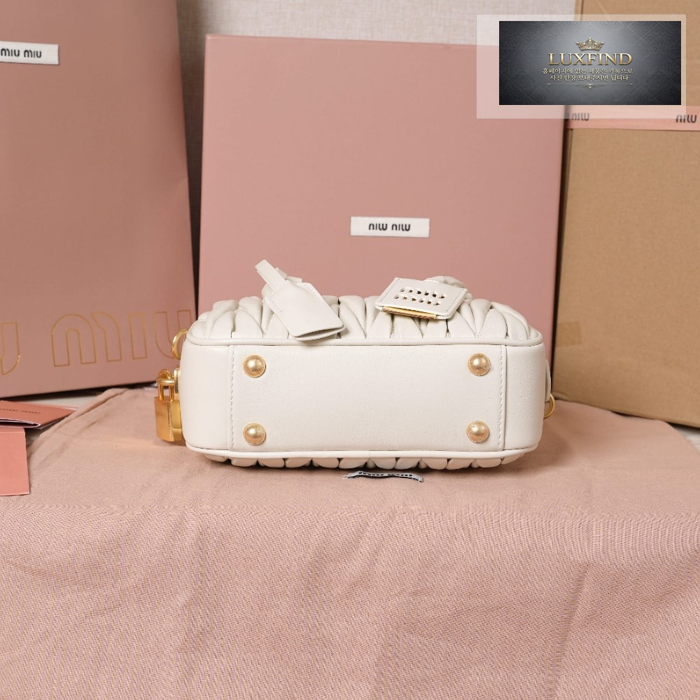 Miu Miu Matelasse Nappa Leather