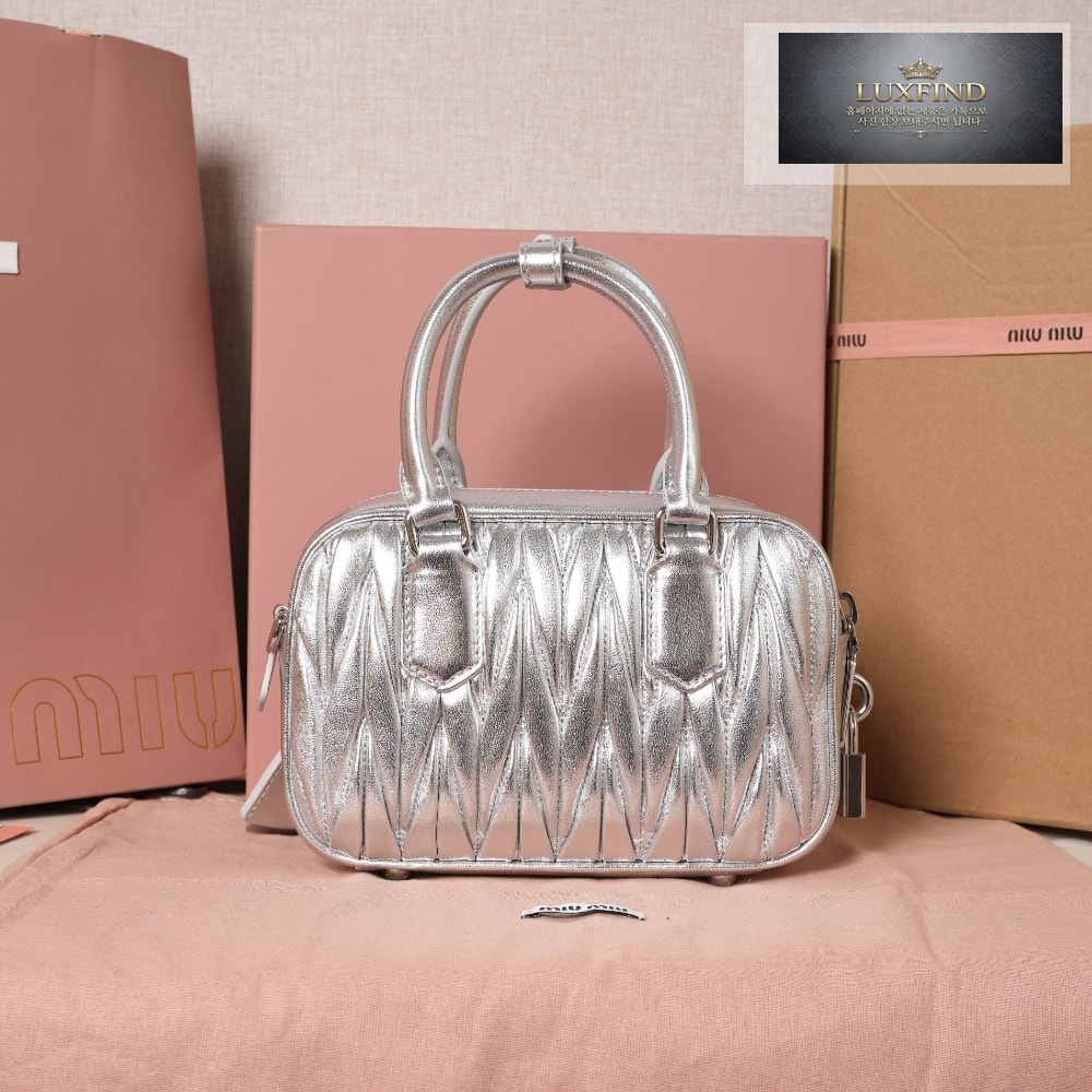 Miu Miu Matelasse Nappa Leather