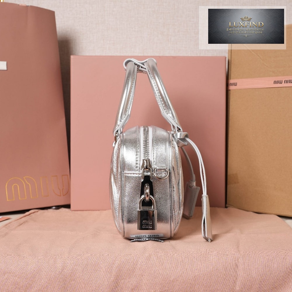Miu Miu Matelasse Nappa Leather