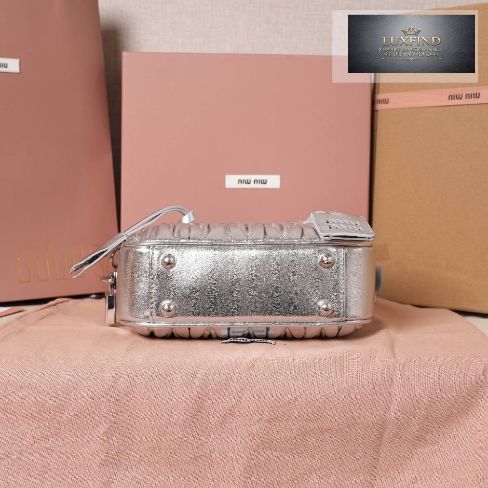 Miu Miu Matelasse Nappa Leather