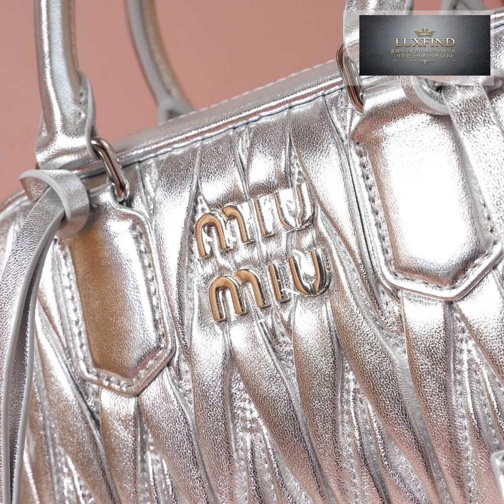 Miu Miu Matelasse Nappa Leather