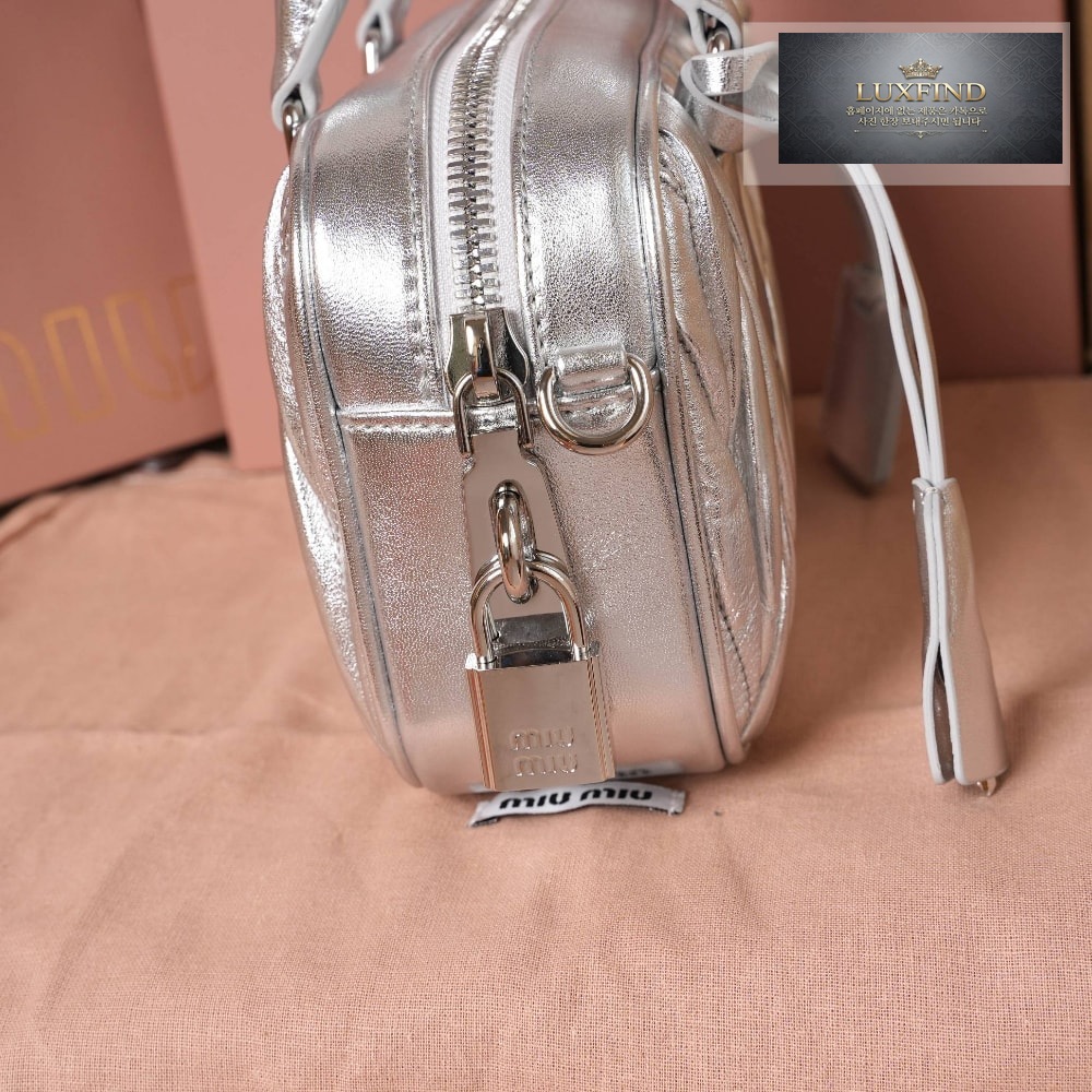 Miu Miu Matelasse Nappa Leather