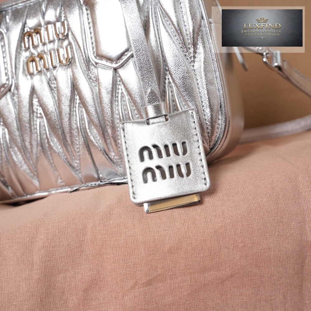 Miu Miu Matelasse Nappa Leather