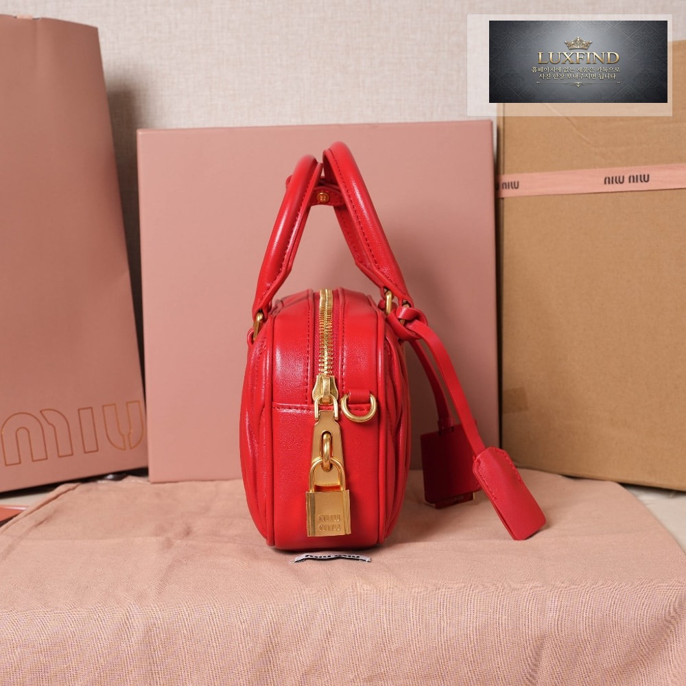 Miu Miu Matelasse Nappa Leather