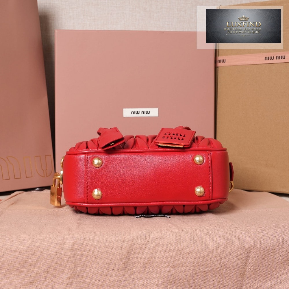 Miu Miu Matelasse Nappa Leather