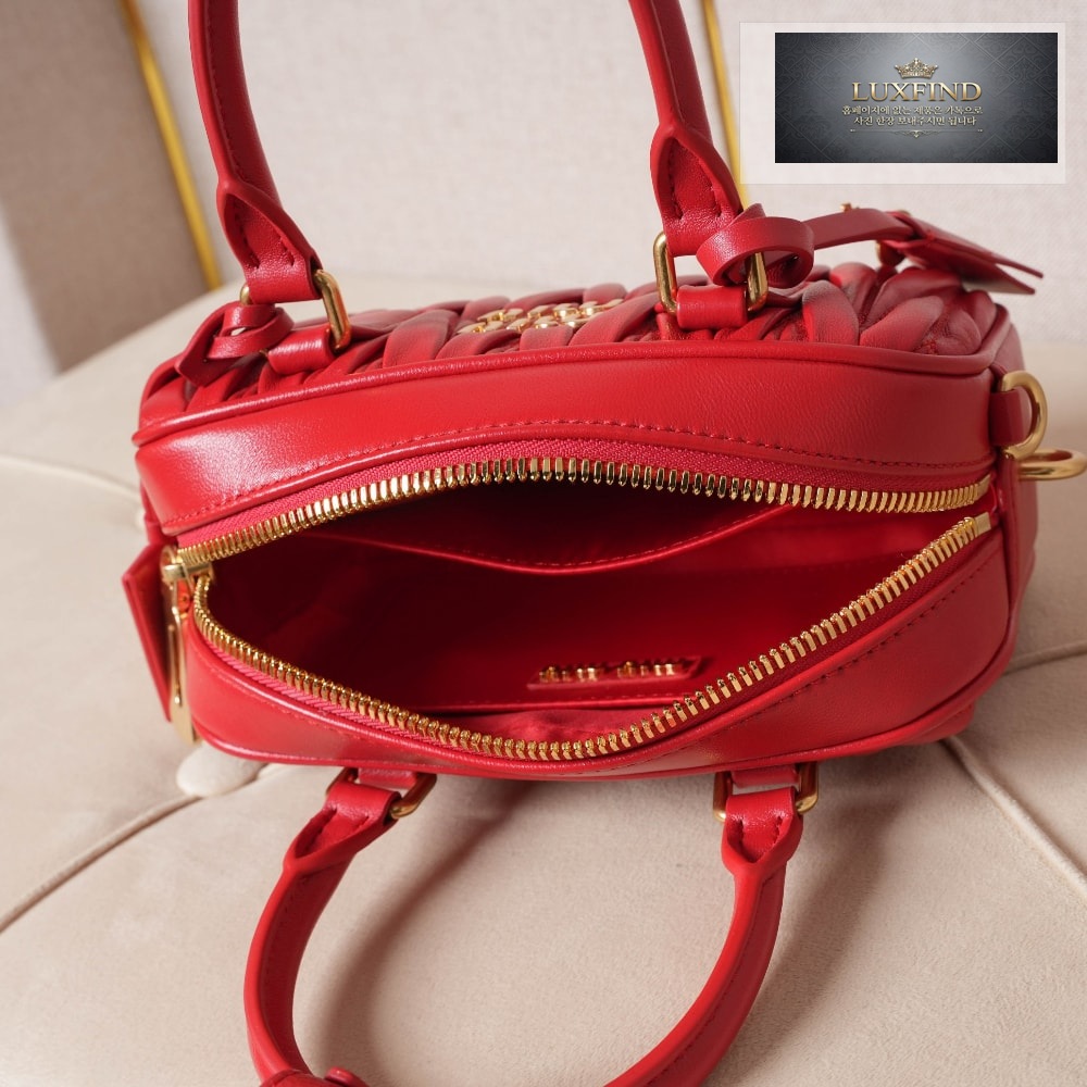 Miu Miu Matelasse Nappa Leather