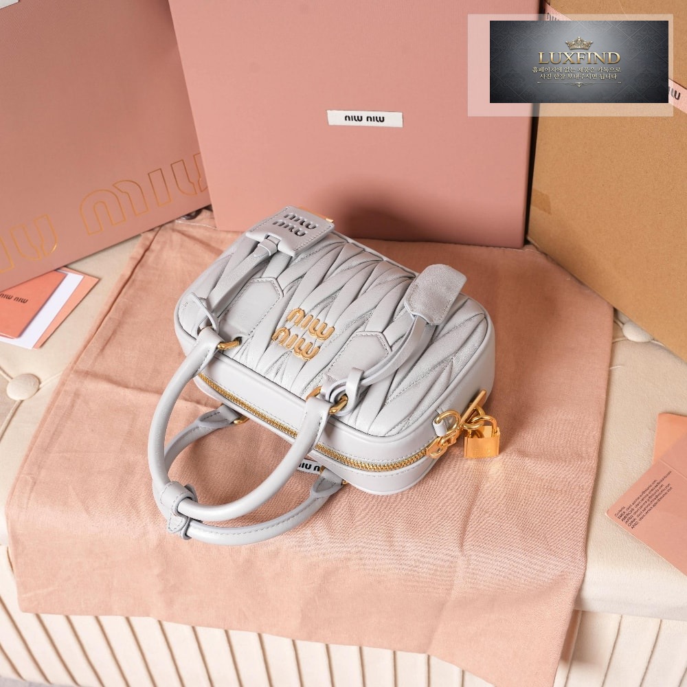 Miu Miu Matelasse Nappa Leather