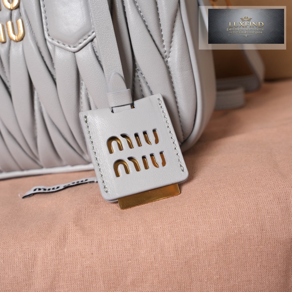Miu Miu Matelasse Nappa Leather