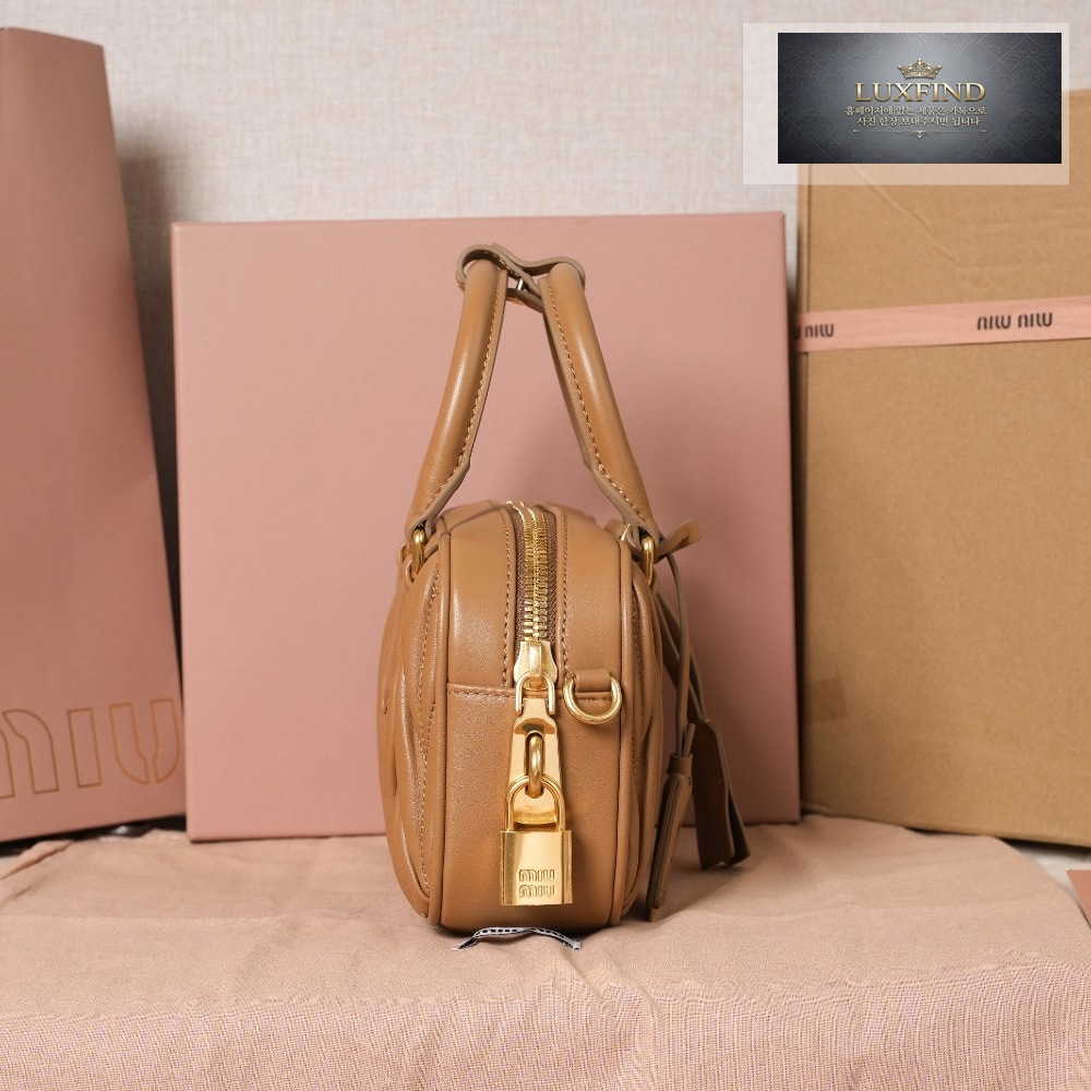 Miu Miu Matelasse Nappa Leather