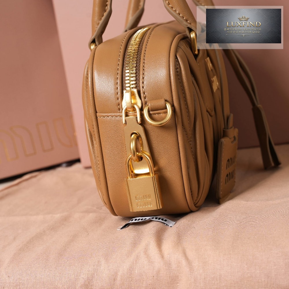 Miu Miu Matelasse Nappa Leather