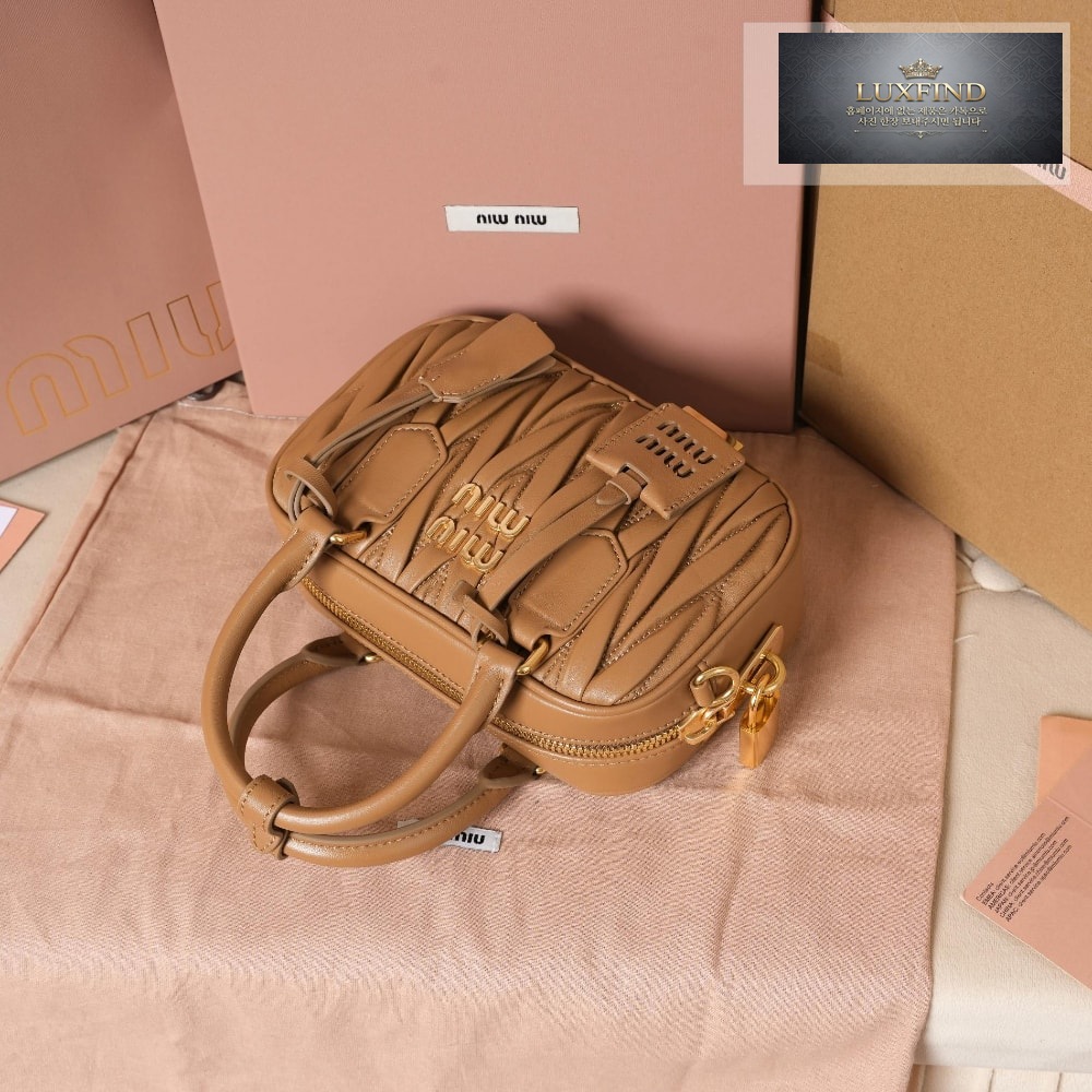Miu Miu Matelasse Nappa Leather
