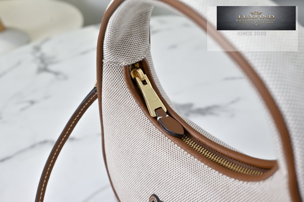 Miu Miu Wander Canvas And Leather