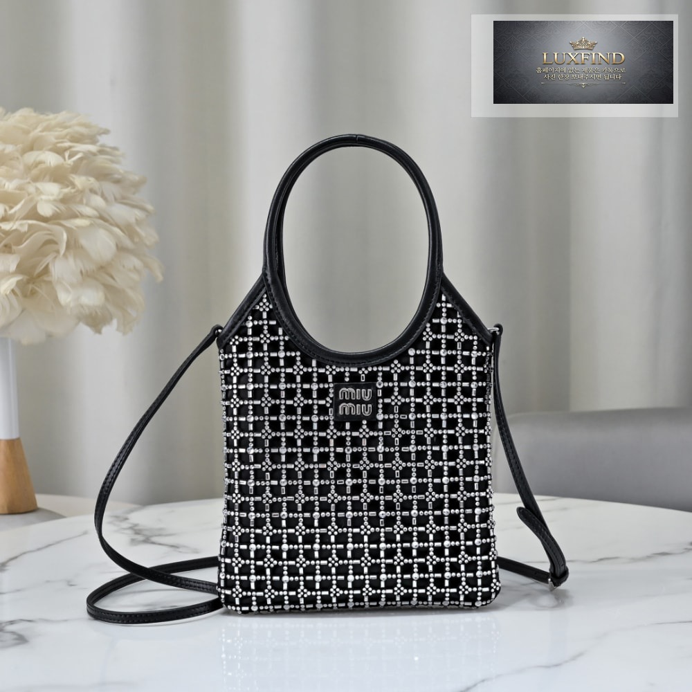 Miu Miu Rete Starlight Crystal Tote