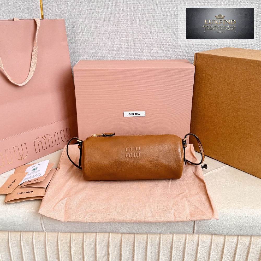 Miu Miu Nappa Leather Pouch