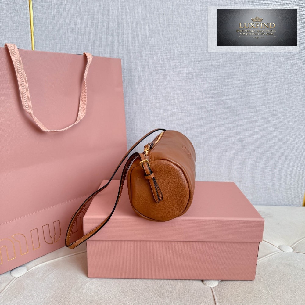 Miu Miu Nappa Leather Pouch