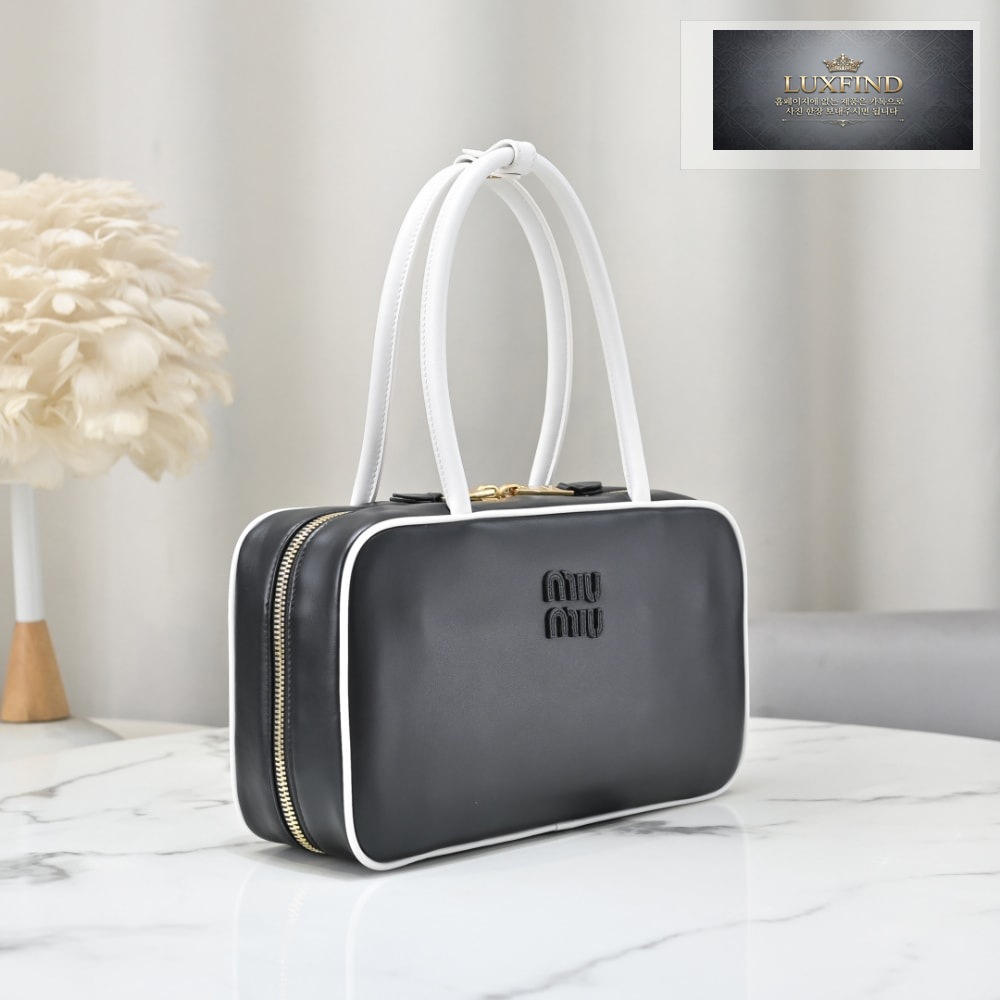 Miu Miu Beau Leather Top Handle