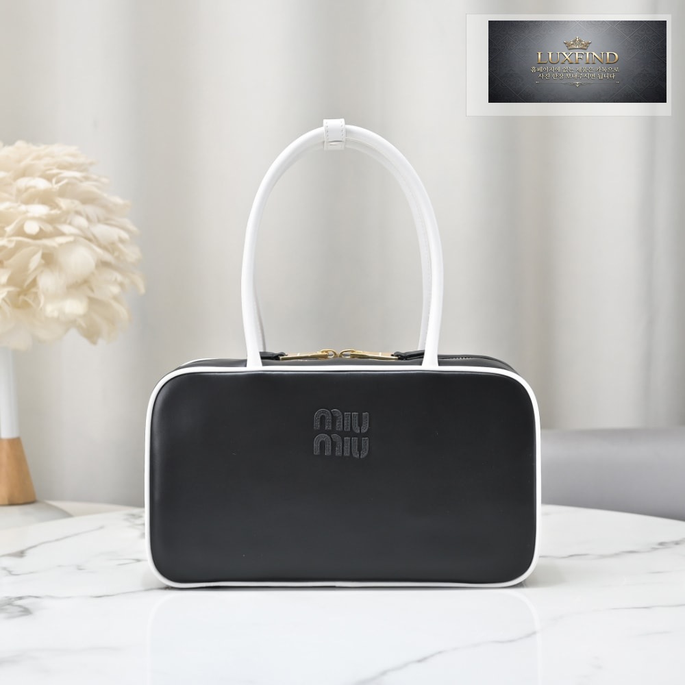 Miu Miu Beau Leather Top Handle