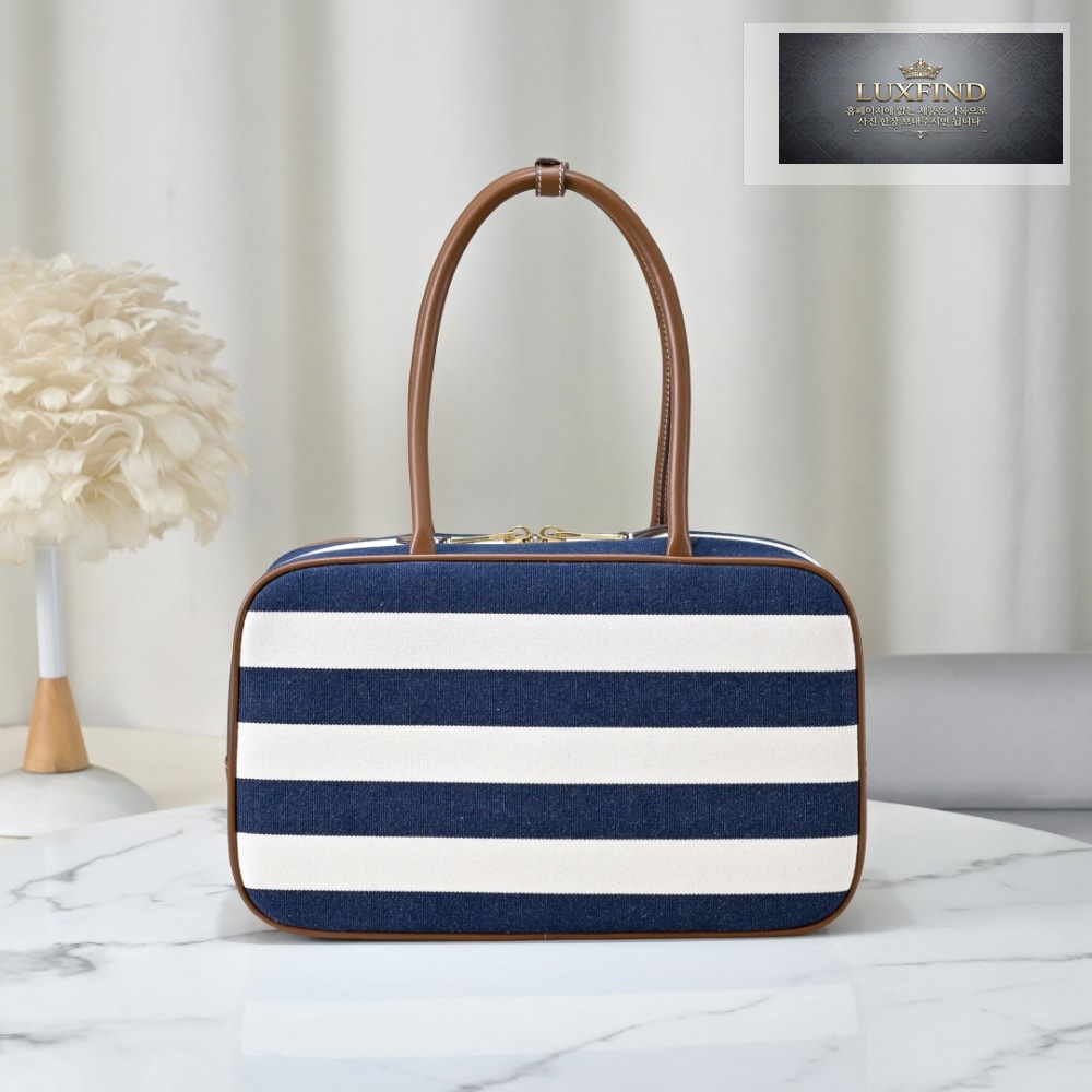 Miu Miu Beau Canvas And Leather