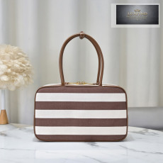 Miu Miu Beau Canvas And Leather