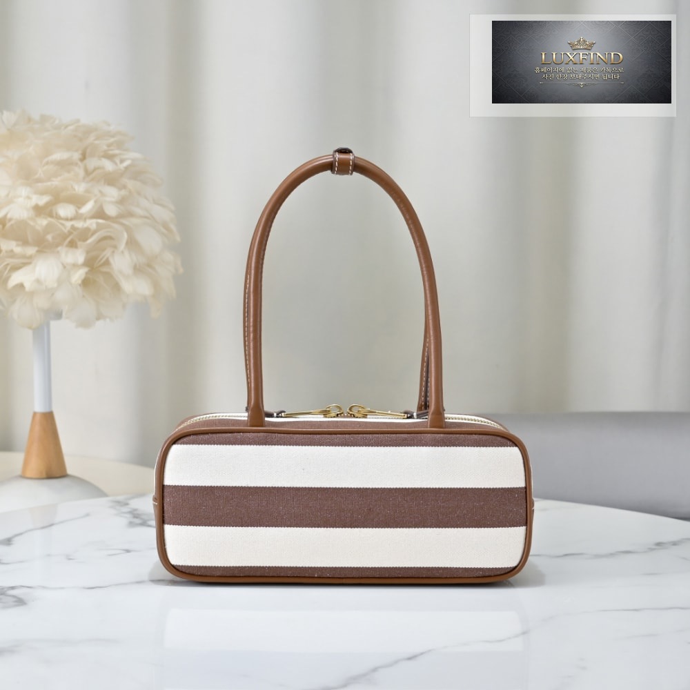 Miu Miu Beau Canvas And Leather